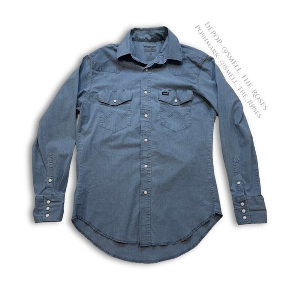 Wrangler Pearl Snap Western Shirt | Men's Medium | Premium Performance - Picture 1 of 8